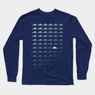 School of Roman fishes Long Sleeve T-Shirt